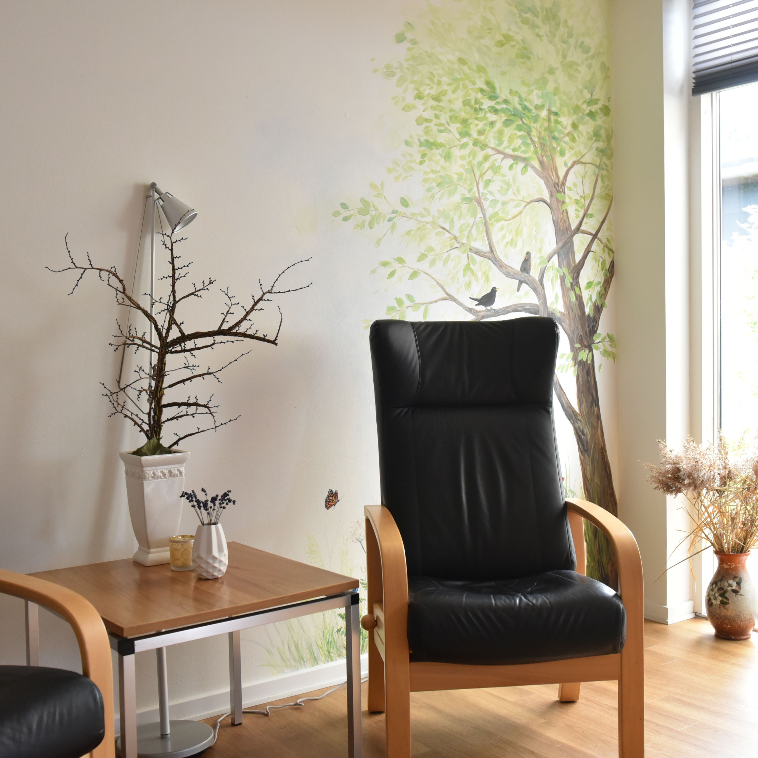 Fællesområde på Plejecenter Tirsdalen