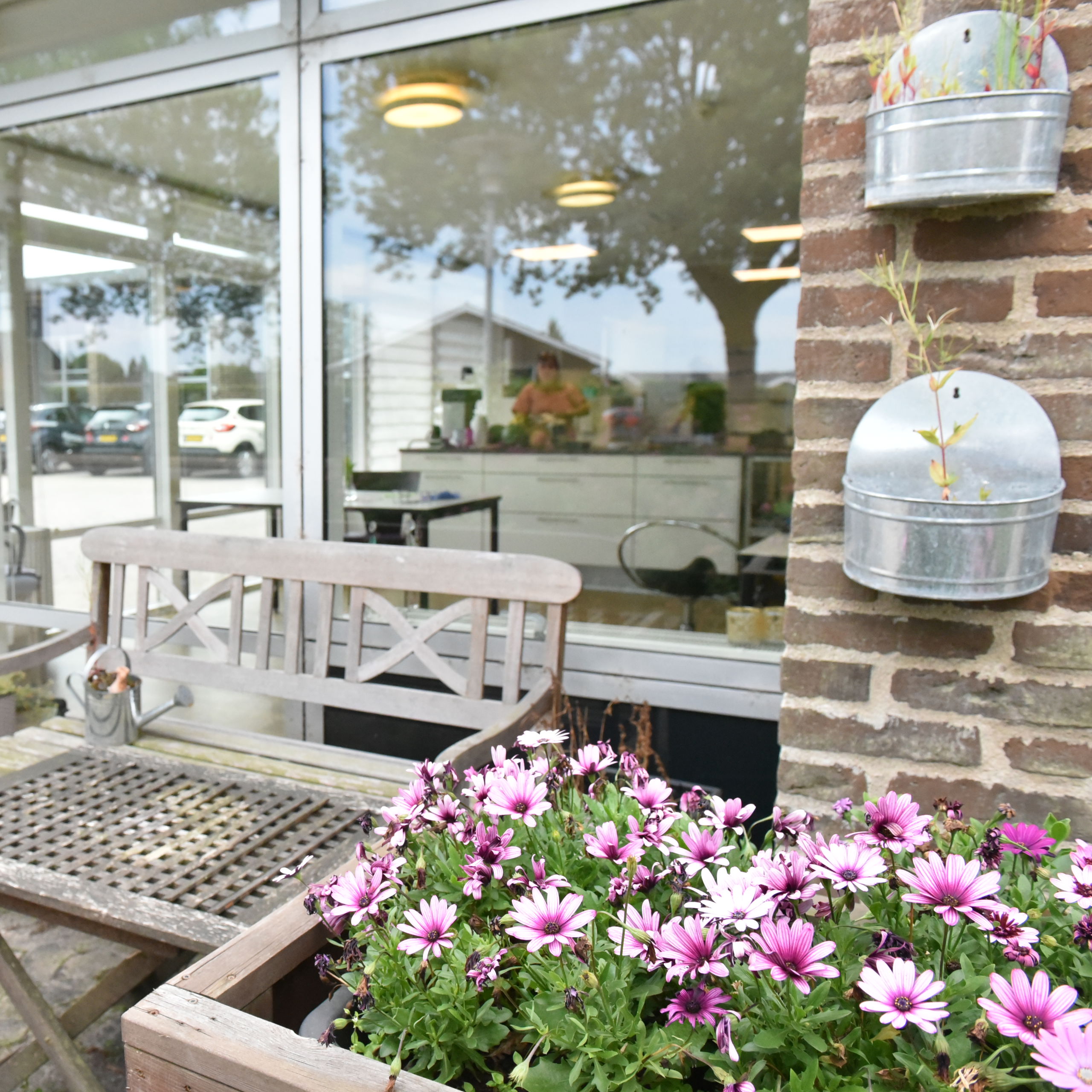 Blomster på Plejecenter Tirsdalen