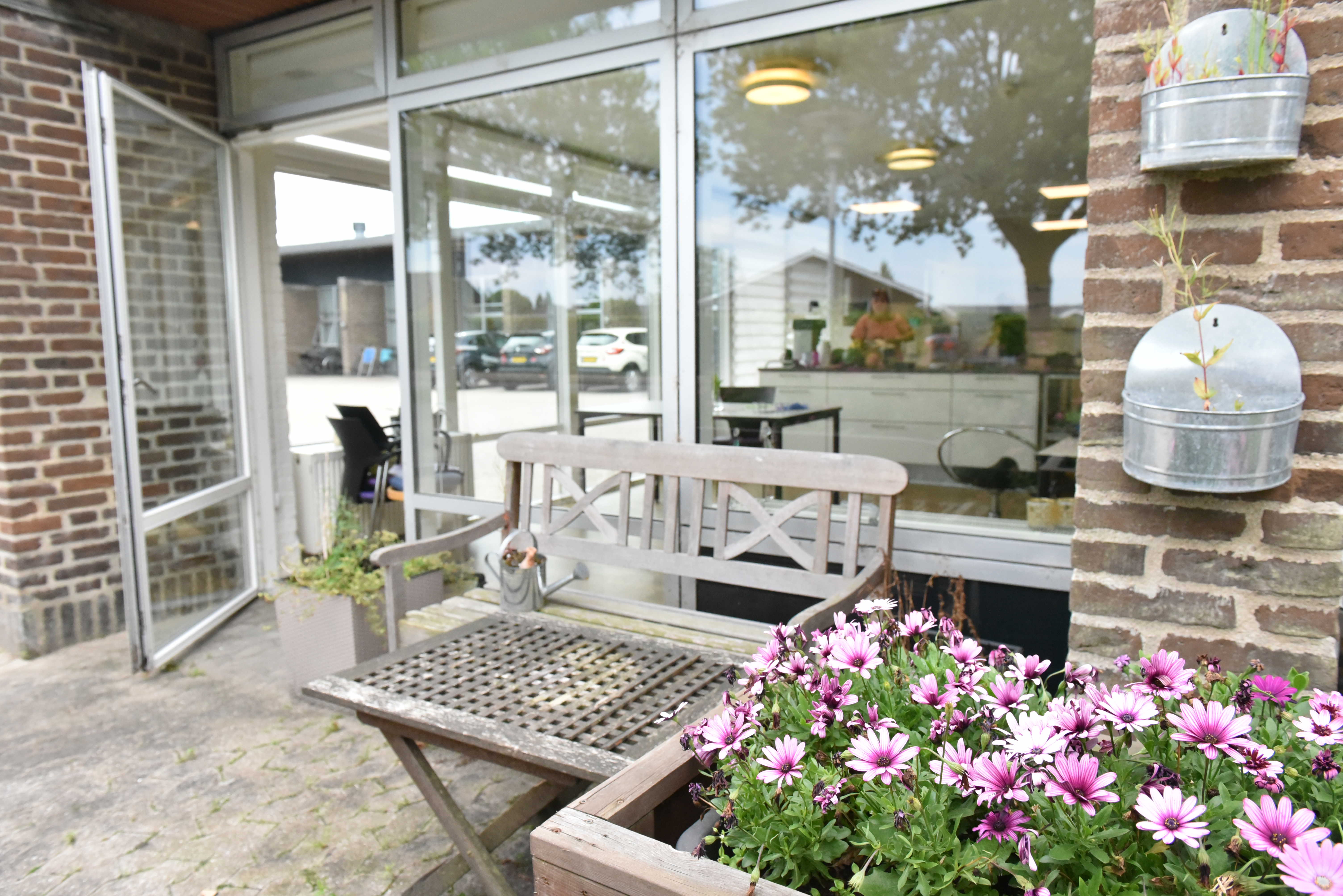 Blomster på Plejecenter Tirsdalen