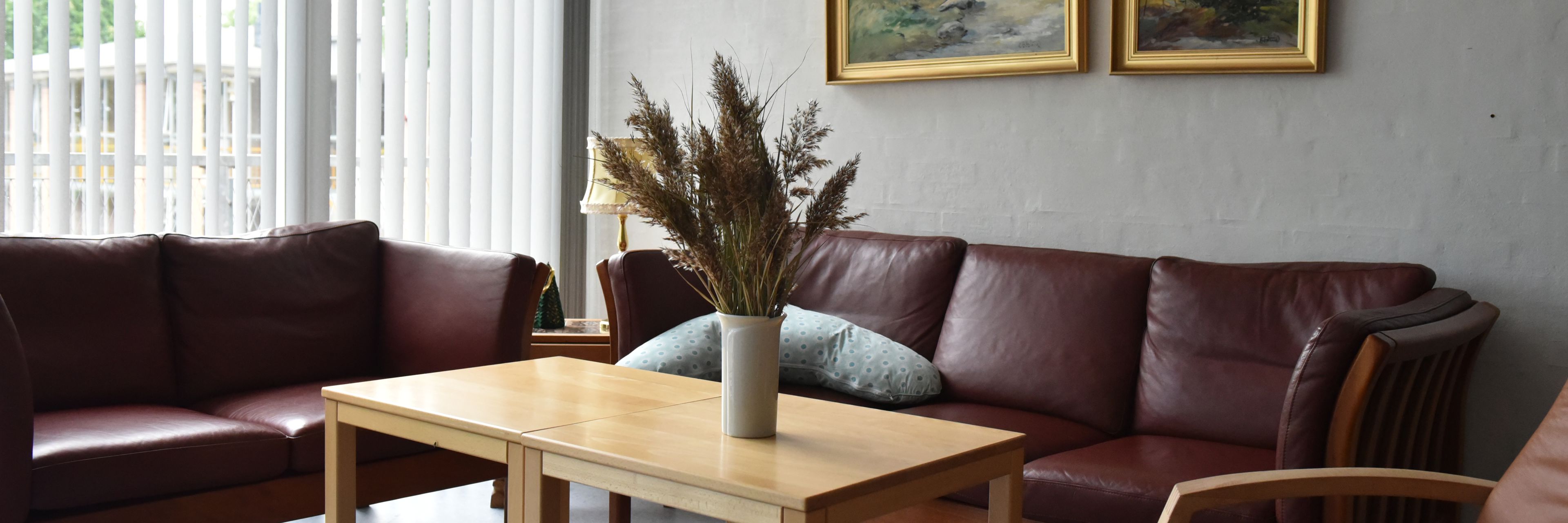 Fællesområde på Plejecenter Tirsdalen