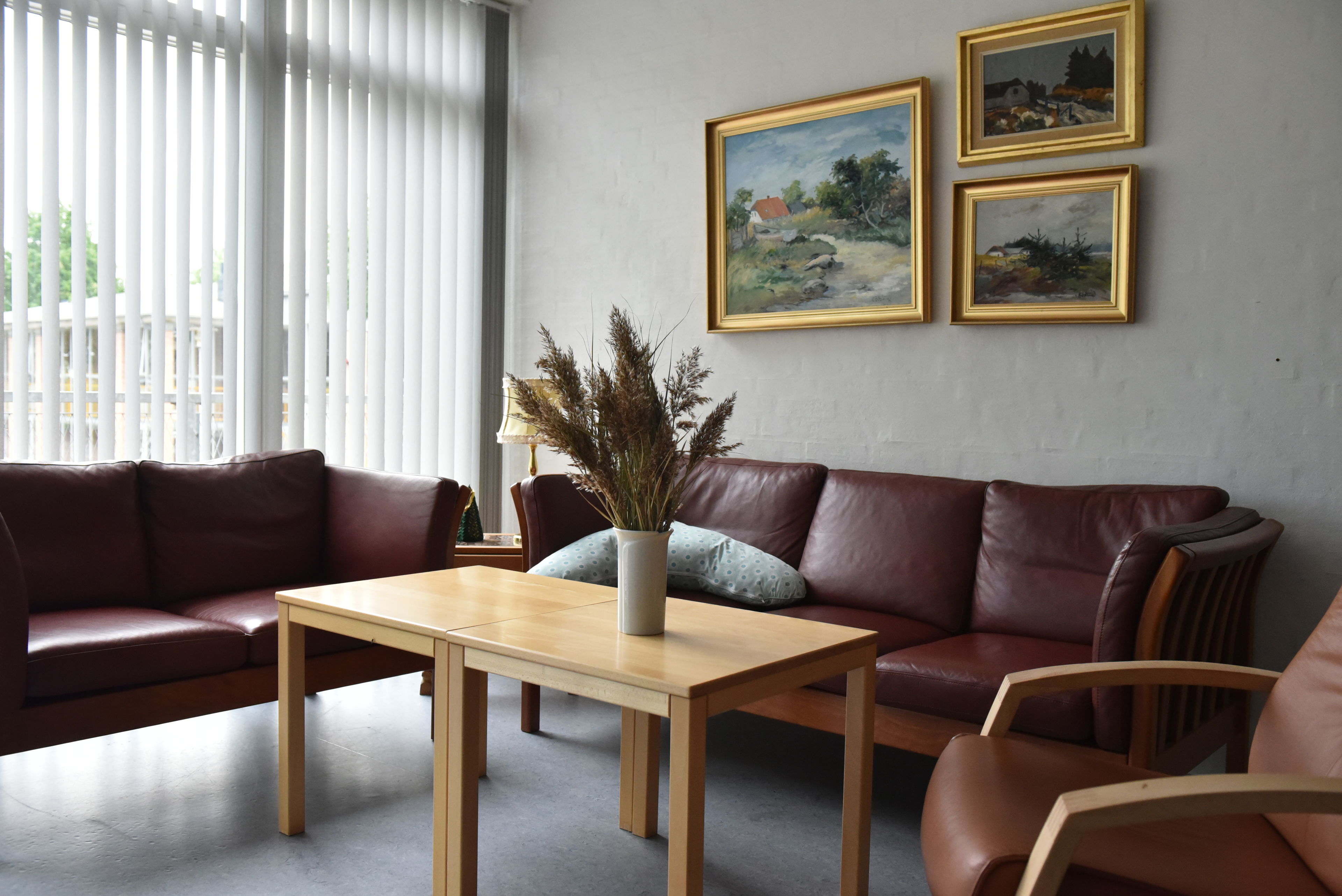 Fællesområde på Plejecenter Tirsdalen